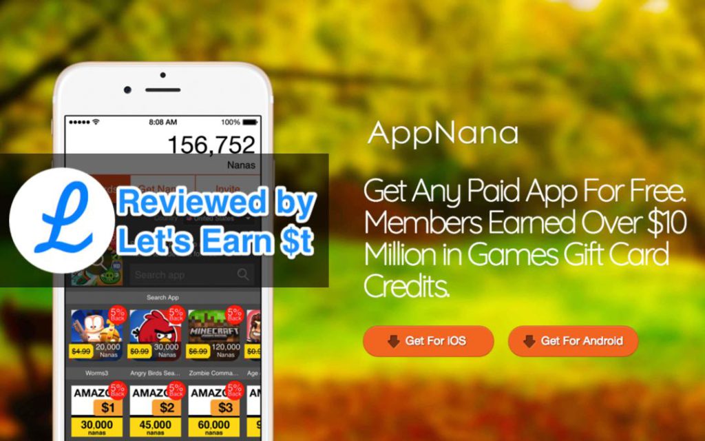 how to get free appnana